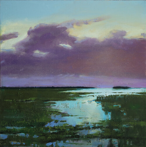 Purple Sky von Bo Kravchenko, Malerei kaufen auf Singulart
