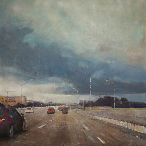 Riders On The Storm von Bo Kravchenko, Malerei kaufen auf Singulart