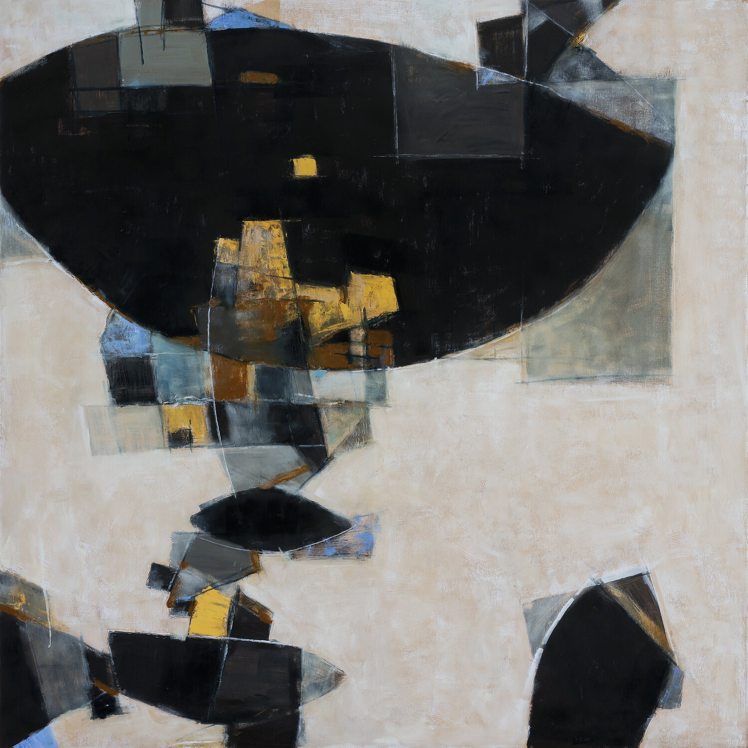 Large abstract painting Bo Kravchenko