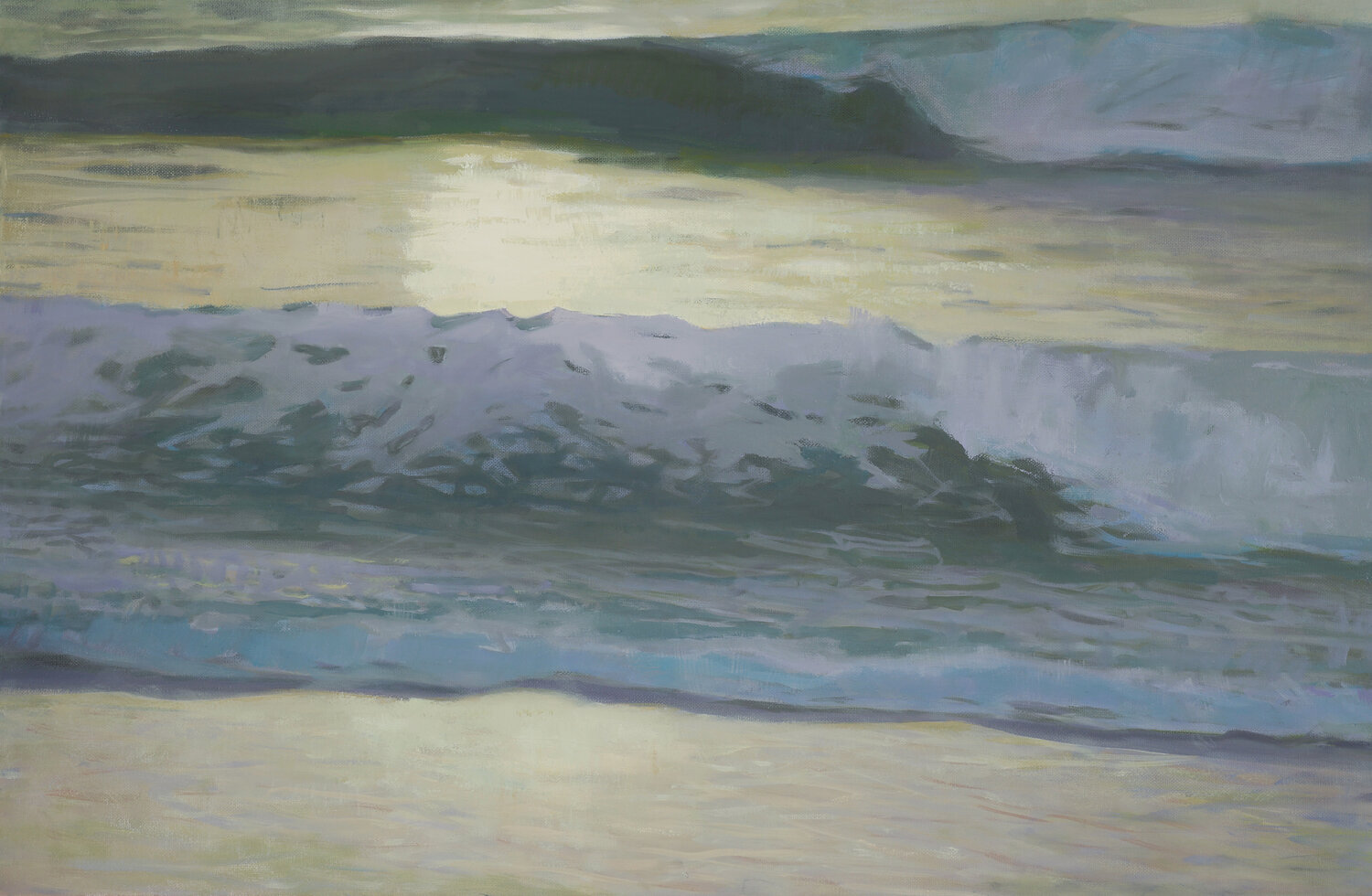 Phosphorescence at Dusk Bo Kravchenko Peinture originale à vendre