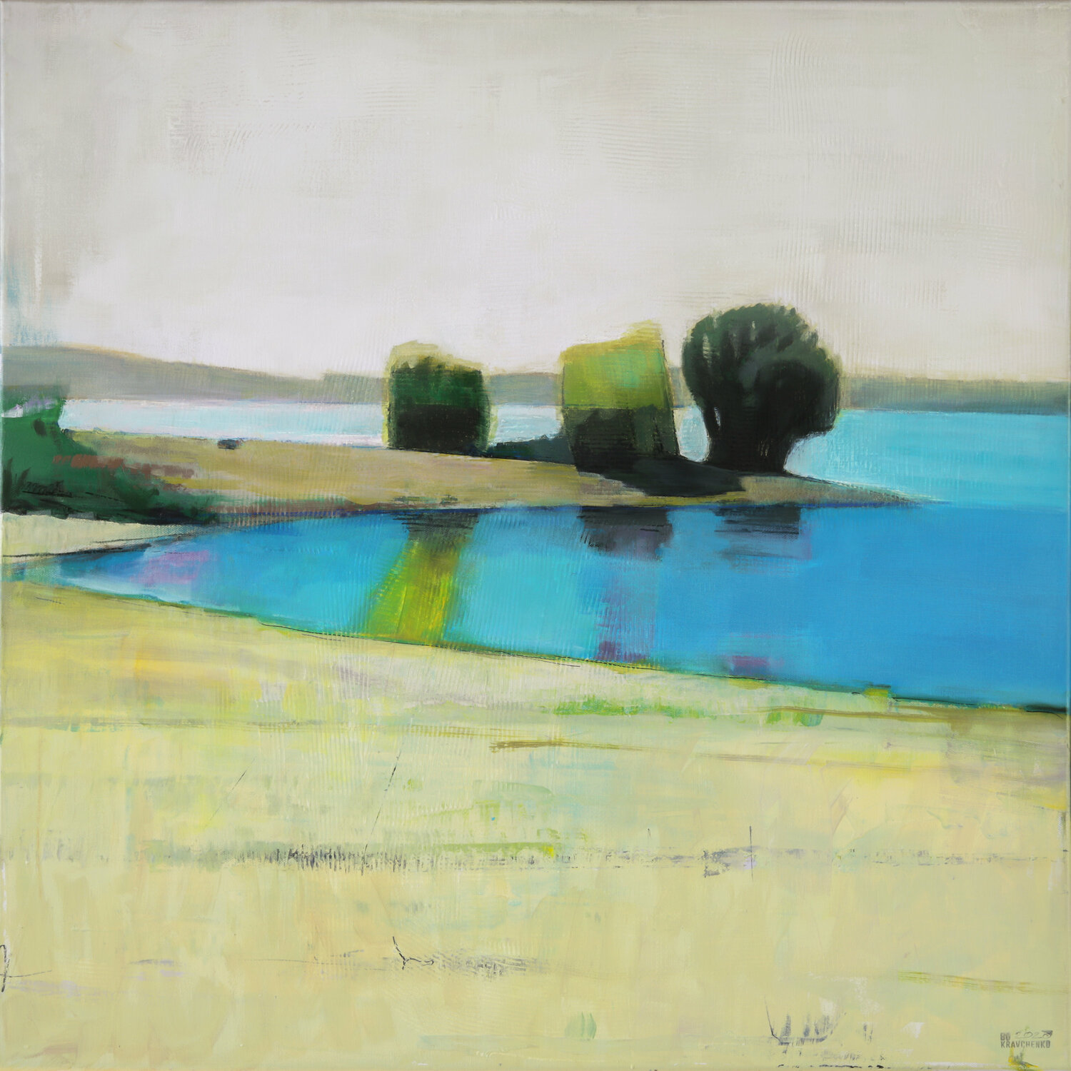 Silence on the river Bo Kravchenko