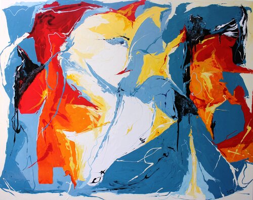 Envie de sortir by Jean-Luc Lopez, 油畫 for Sale on Singulart