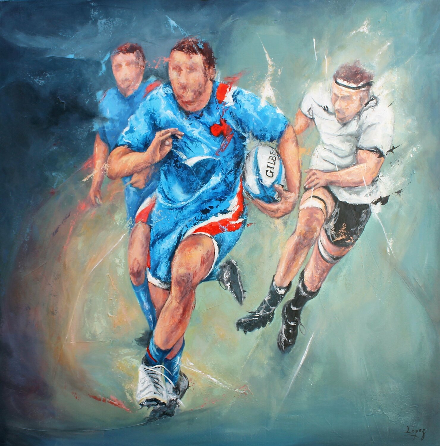 A la poursuite des Bleus Jean-Luc Lopez