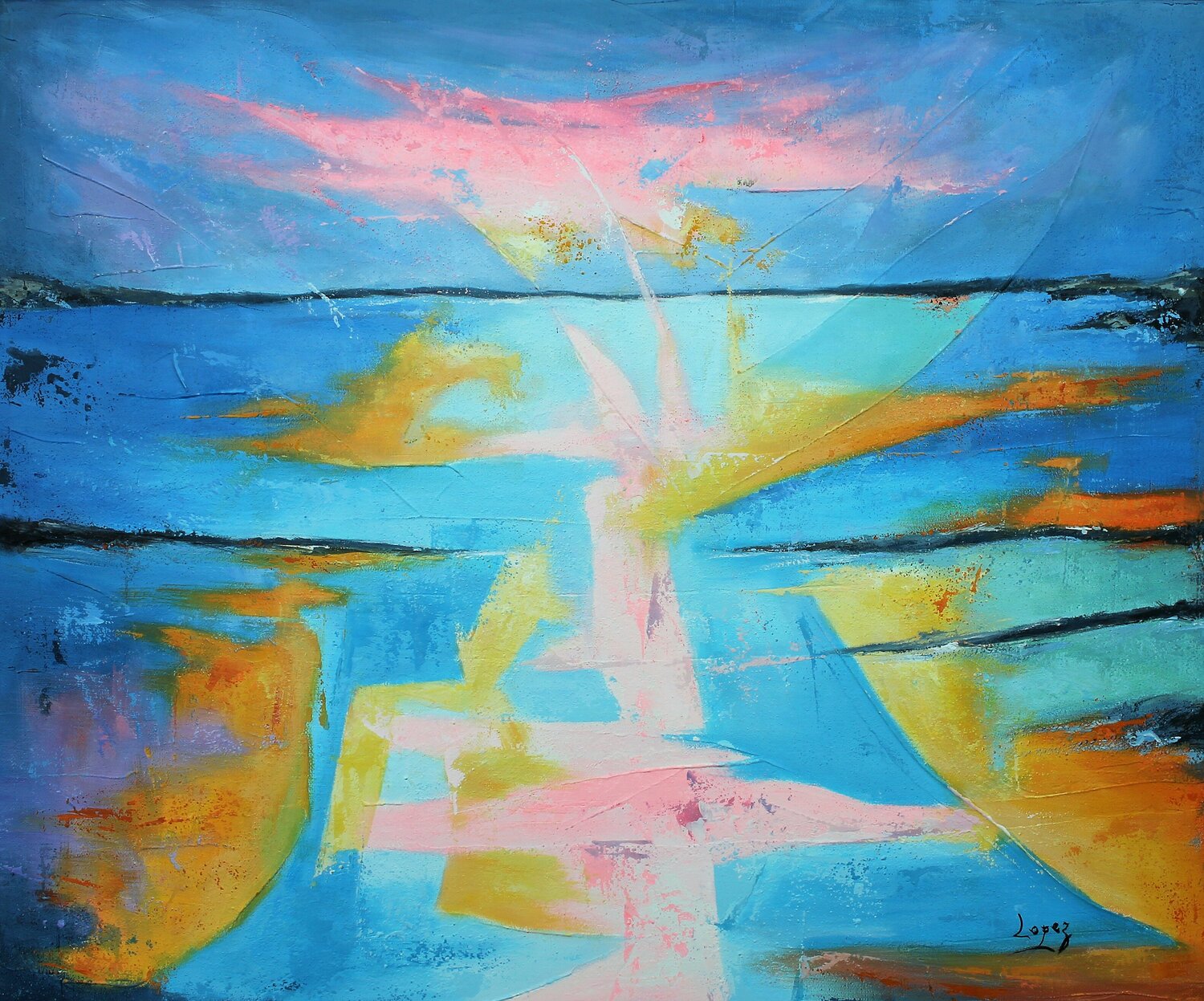 Rose horizon Jean-Luc Lopez