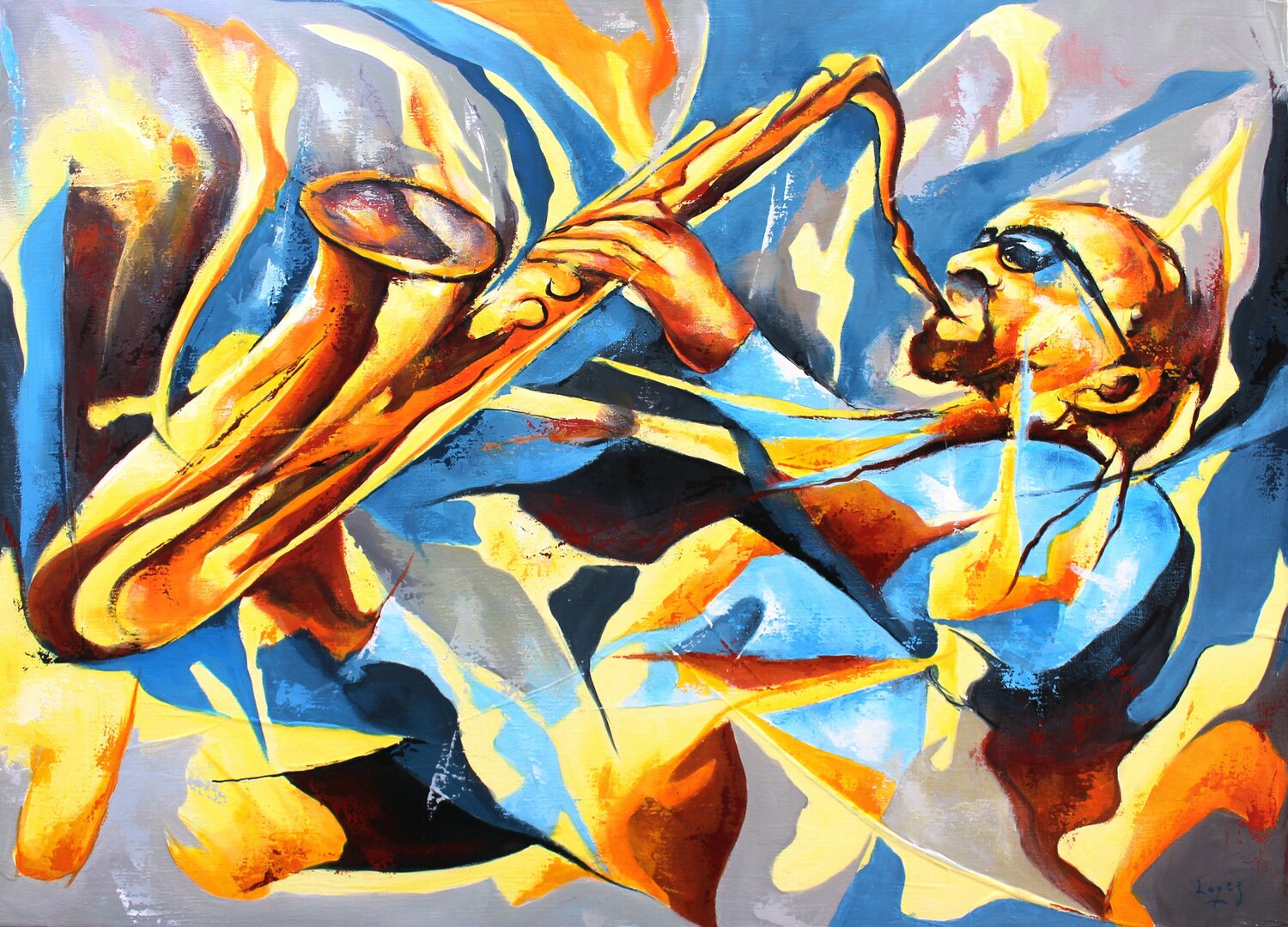 Solo de saxo Jean-Luc Lopez