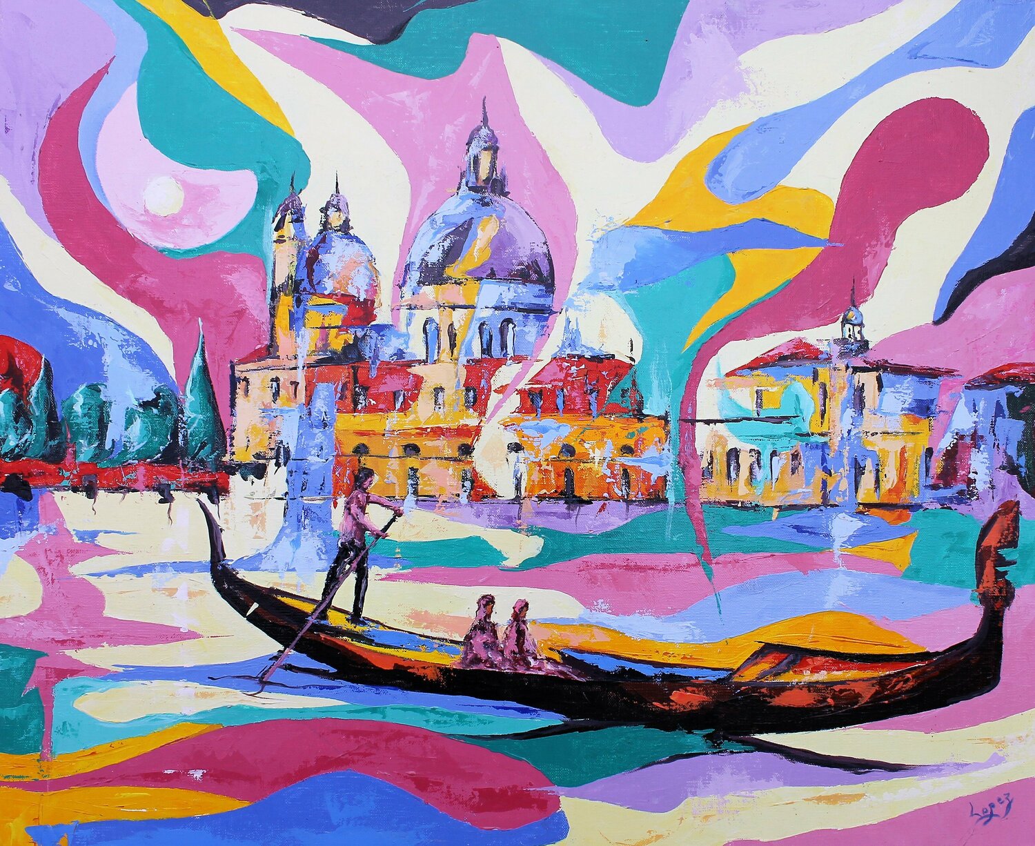 Gondole à Venise Jean-Luc Lopez