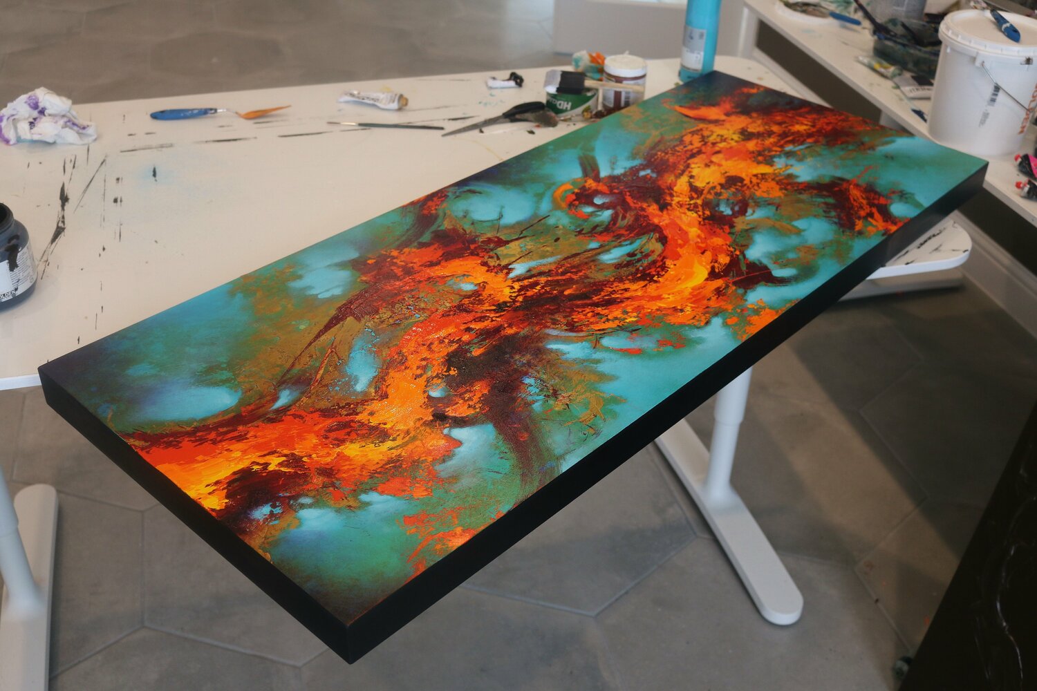 Igniting Passions by Cody Hooper (2021) Painting Acrylic on Wood