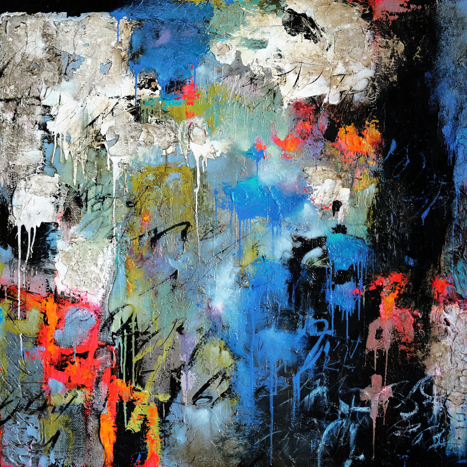 Inscribed In TIme by Cody Hooper (2022) Painting Acrylic on Wood