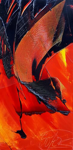 Sans titre - Référence S 140 - Huile sur toile 80x40cm van Jean Soyer, Schilderij te koop op Singulart