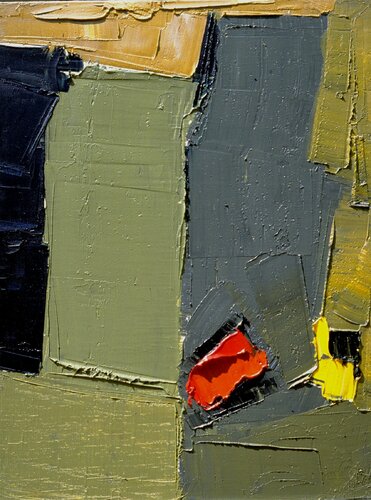 Sans titre - Référence 1991 04 02 - Huile sur toile 65x50cm di Jean Soyer, Pittura in vendita su Singulart