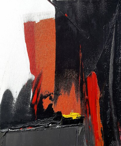 Sans titre - Référence 1998 - 06 08 - Huile sur toile 65x54cm von Jean Soyer, Malerei kaufen auf Singulart