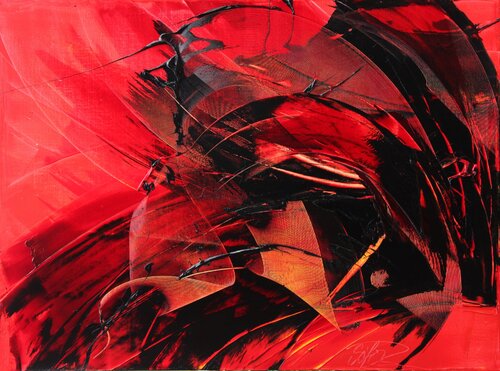 Réf. D 55 - Huile sur toile 97x130cm van Jean Soyer, Schilderij te koop op Singulart