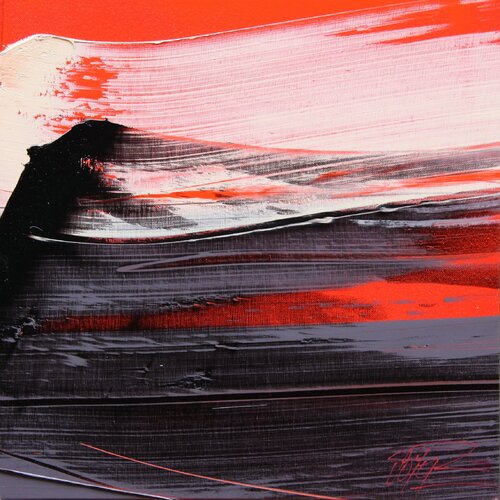 Référence R 65 - Huile sur toile 40x40cm von Jean Soyer, Malerei kaufen auf Singulart