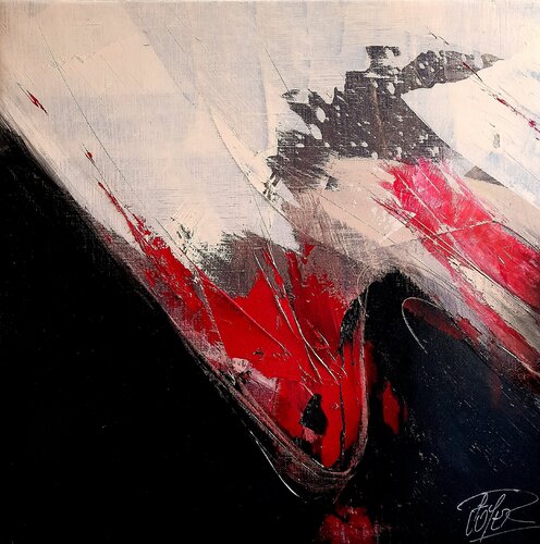 Référence S 191 - Huile sur toile 60x60cm von Jean Soyer, Malerei kaufen auf Singulart