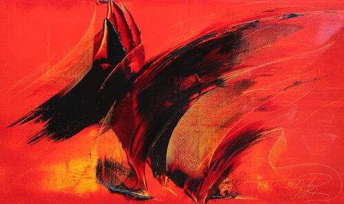 Référence P 21 - Huile sur toile 97x162cm Jean Soyer