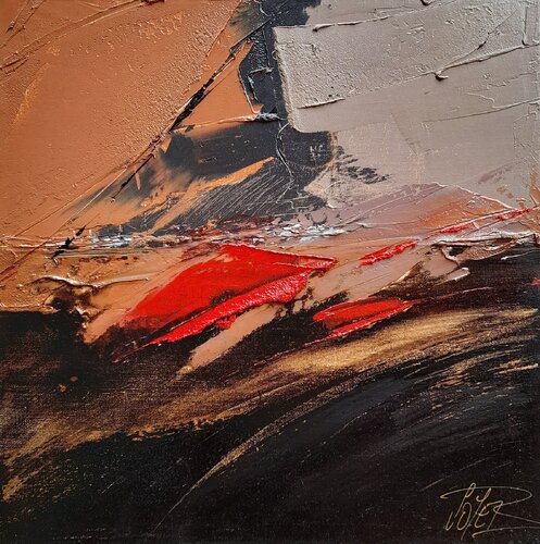 Référence 2001 12 01 - Huile sur toile 60x60cm von Jean Soyer, Malerei kaufen auf Singulart