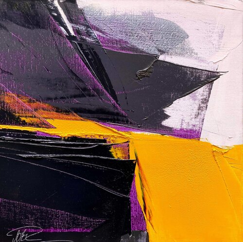Référence 2002 06 09 - Huile sur toile 60x60cm von Jean Soyer, Malerei kaufen auf Singulart