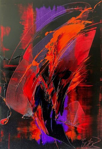 Référence E 143 - Huile sur toile 130x89cm van Jean Soyer, Schilderij te koop op Singulart