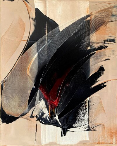 Référence P 12 - Huile sur toile 81x65cm van Jean Soyer, Schilderij te koop op Singulart