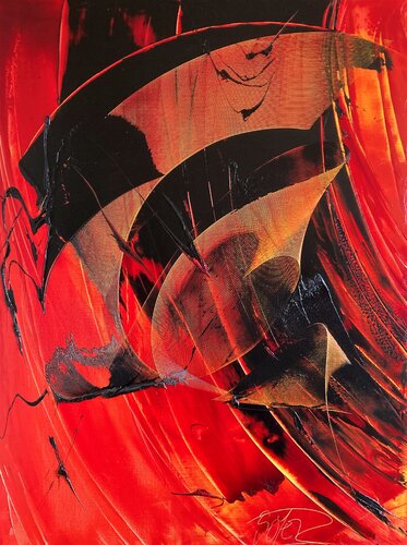 Référence D 60 - Huile sur toile 130x97cm di Jean Soyer, Pittura in vendita su Singulart