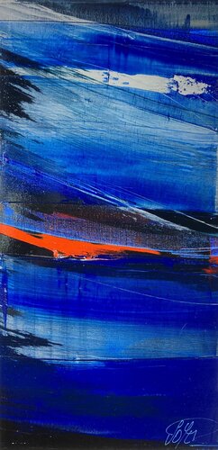 Référence S 224 - Huile sur toile 60x30cm von Jean Soyer, Malerei kaufen auf Singulart