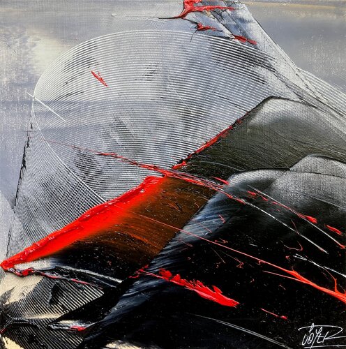 Référence S 223 - Huile sur toile 35x35cm von Jean Soyer, Malerei kaufen auf Singulart