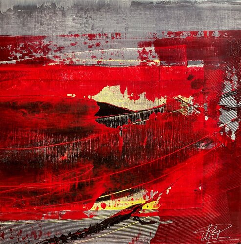 Référence C 26 - Huile sur toile 60x60cm von Jean Soyer, Malerei kaufen auf Singulart