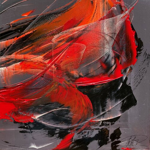 Référence E 58 - Huile sur toile 60x60cm von Jean Soyer, Malerei kaufen auf Singulart