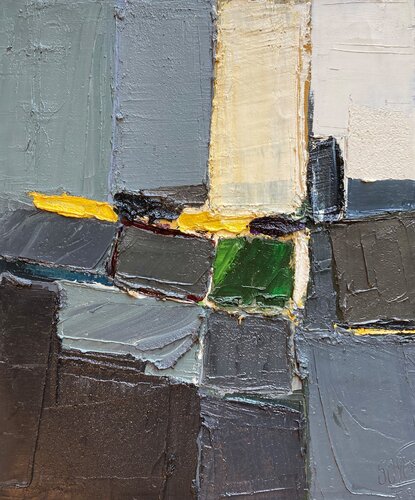 Référence 1991 10 01 - Huile sur toile 65x54cm van Jean Soyer, Schilderij te koop op Singulart