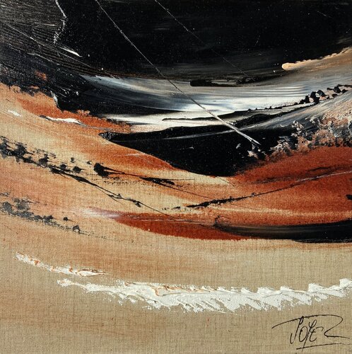 Référence S 246 - Huile sur toile 30x30cm von Jean Soyer, Malerei kaufen auf Singulart