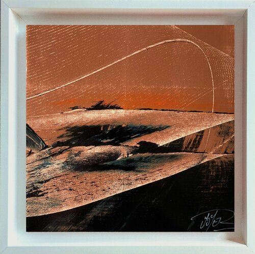 Référence S 58 - Huile sur toile 25x25cm von Jean Soyer, Malerei kaufen auf Singulart