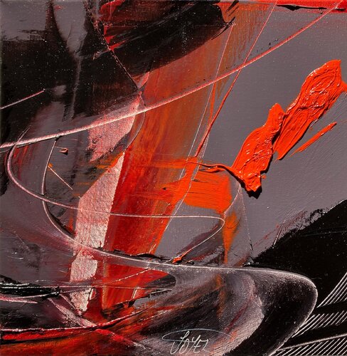 Référence S 250 - Huile sur toile 30x30cm van Jean Soyer, Schilderij te koop op Singulart