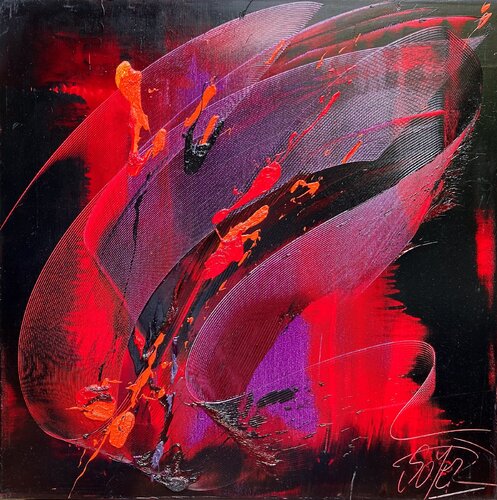 Référence S 23 - Huile sur toile 60x60cm von Jean Soyer, Malerei kaufen auf Singulart