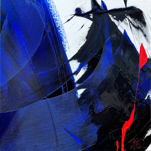 Référence C 38 - Huile sur toile 60x60cm van Jean Soyer, Schilderij te koop op Singulart