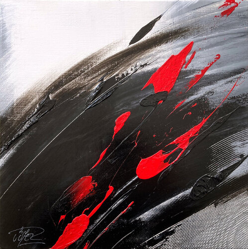 Référence S 254 - Huile sur toile 40x40cm van Jean Soyer, Schilderij te koop op Singulart