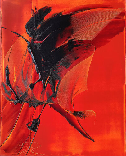 Réf. E 38 - Huile sur toile 100x81cm di Jean Soyer, Pittura in vendita su Singulart