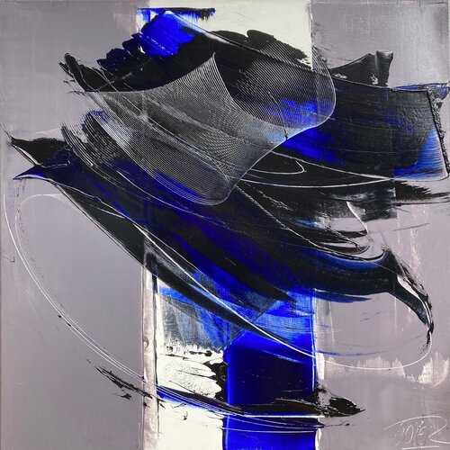 Référence G 18 - Huile sur toile 80x80cm van Jean Soyer, Schilderij te koop op Singulart