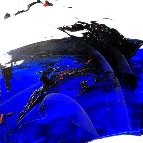 Référence D 25 - Huile sur toile 120x120cm Jean Soyer