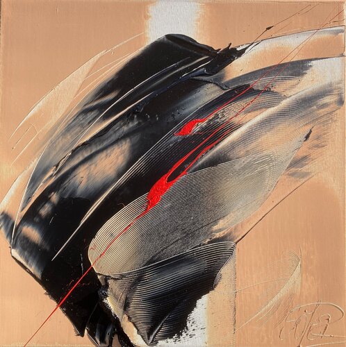 Référence S 182 - Huile sur toile 60x60cm Jean Soyer