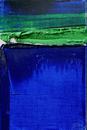 Référence 1997 01 01 - Huile sur toile 33x22cm van Jean Soyer, Schilderij te koop op Singulart
