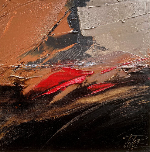 Référence 2001 12 01 - Huile sur toile 60x60cm van Jean Soyer, Schilderij te koop op Singulart
