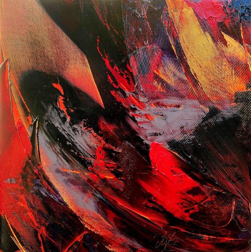 Référence K 06 - Huile sur toile 60x60cm van Jean Soyer, Schilderij te koop op Singulart