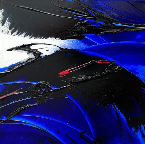 Référence E 07 - Huile sur toile 60x60cm van Jean Soyer, Schilderij te koop op Singulart