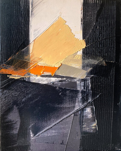 Référence 2000 11 08 - Huile sur toile 92x73cm von Jean Soyer, Malerei kaufen auf Singulart