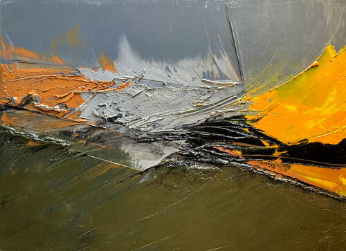 Référence 2000 09 07 - Huile sur toile 73x100cm di Jean Soyer, Pittura in vendita su Singulart