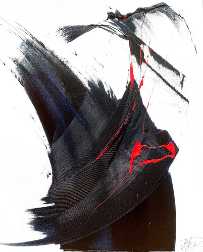 Référence E 181 - Huile sur toile 100x81cm di Jean Soyer, Pittura in vendita su Singulart