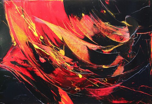 Référence F 27 - Huile sur toile 89x130cm Jean Soyer