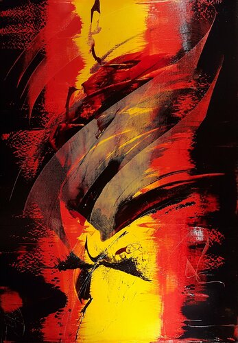 Réf. S 63 - Huile sur toile format 162x114cm van Jean Soyer, Schilderij te koop op Singulart