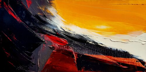 Sans titre - Référence 02 04 11 - Huile sur toile 60x120cm von Jean Soyer, Malerei kaufen auf Singulart