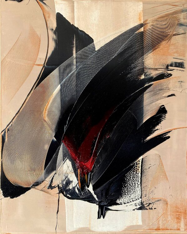 Référence P 12 - Huile sur toile 81x65cm Jean Soyer